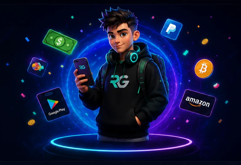 RewardGG rewards platform illustration